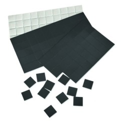 Pastilles adhésives Magnétique 1.41.4cm carte 49 carrés