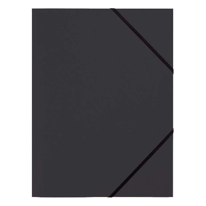 Chemise à élastique 3 rabats Elba PP Noir