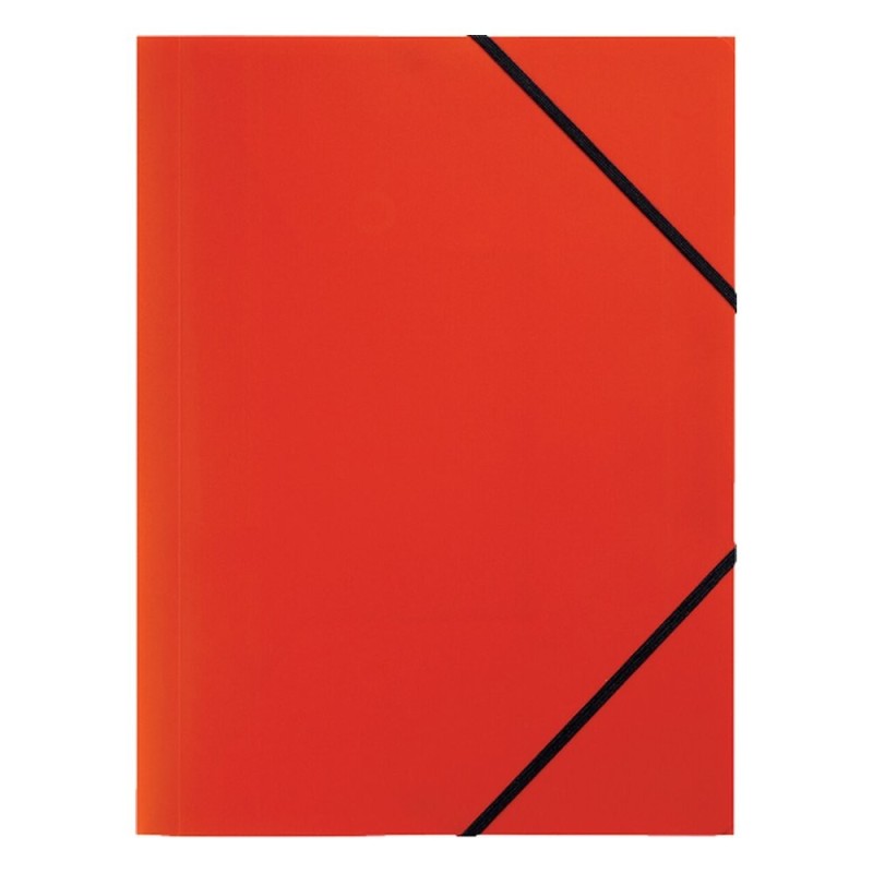 Chemise à élastique 3 rabats Elba PP Rouge