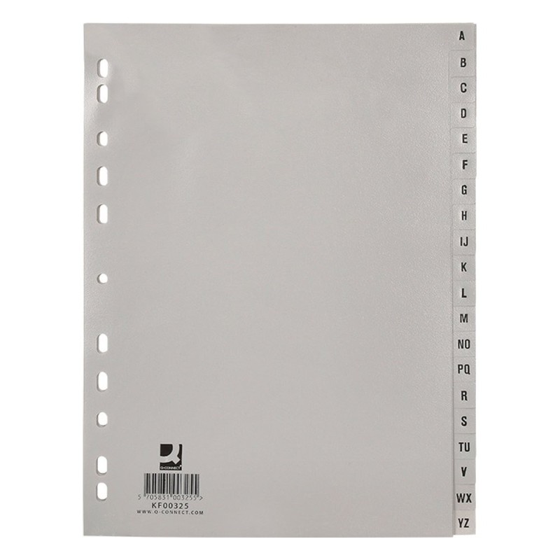 Intercalaire PP ALPHA A-Z 12 Touches