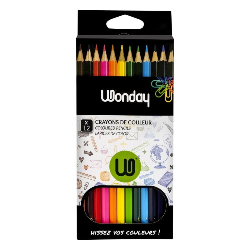 Crayons de couleur Wonday