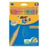 Crayons de couleurs BIC TROPICOLOR Poc.de 18