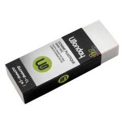 Gomme blanche sans PVC rectangulaire