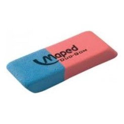 Gomme Tandemo rougebleu Maped