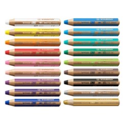 Stabilo Crayon multi-talents woody 3 en 1