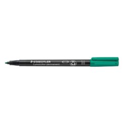 Staedtler Marqueur permanent 317M Lumocolor Vert
