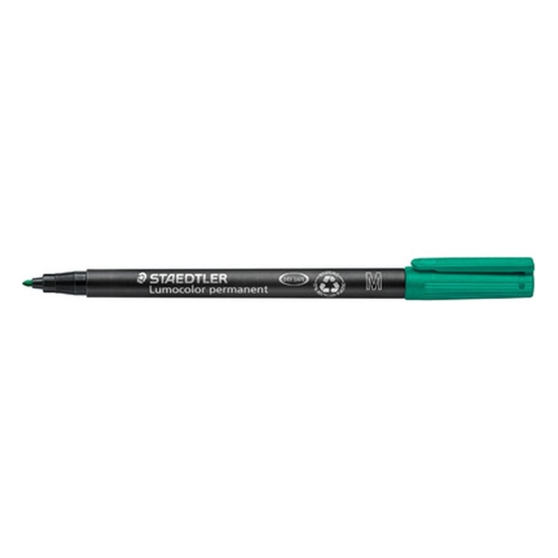 Staedtler Marqueur permanent 317M Lumocolor Vert