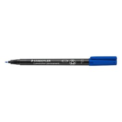 Staedtler Marqueur permanent 318F Lumocolor Bleu