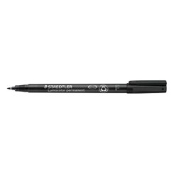 Staedtler Marqueur permanent 318F Lumocolor Noir