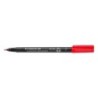 Staedtler Marqueur permanent 318F Lumocolor Rouge