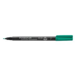 Staedtler Marqueur permanent 318F Lumocolor Vert