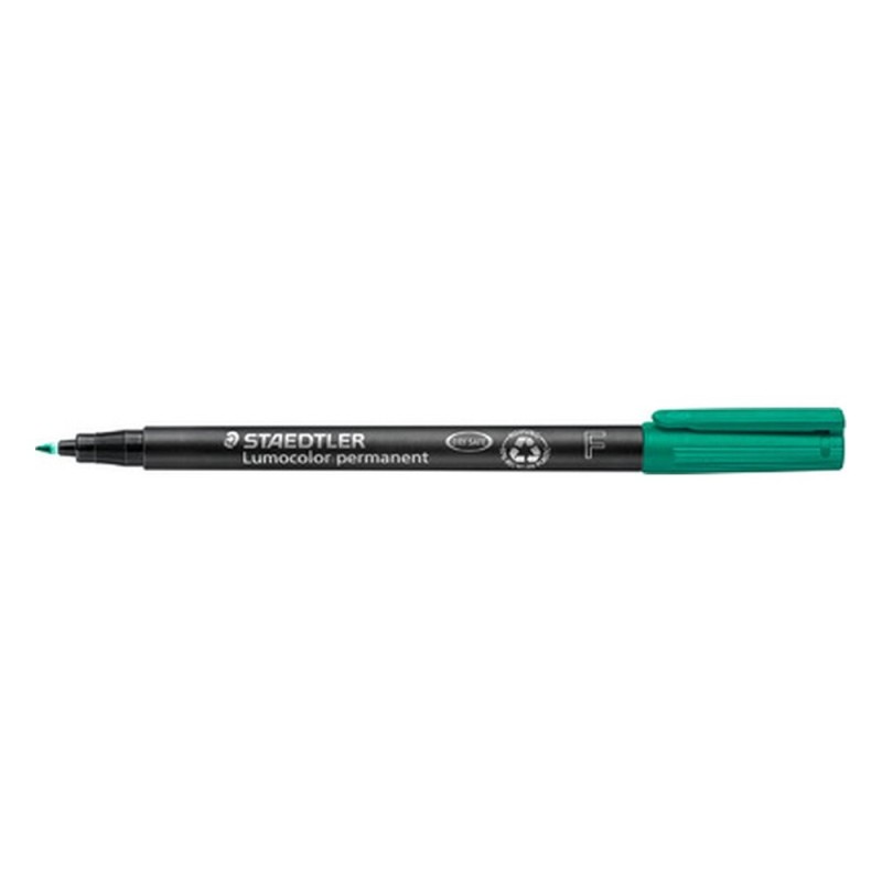 Staedtler Marqueur permanent 318F Lumocolor Vert