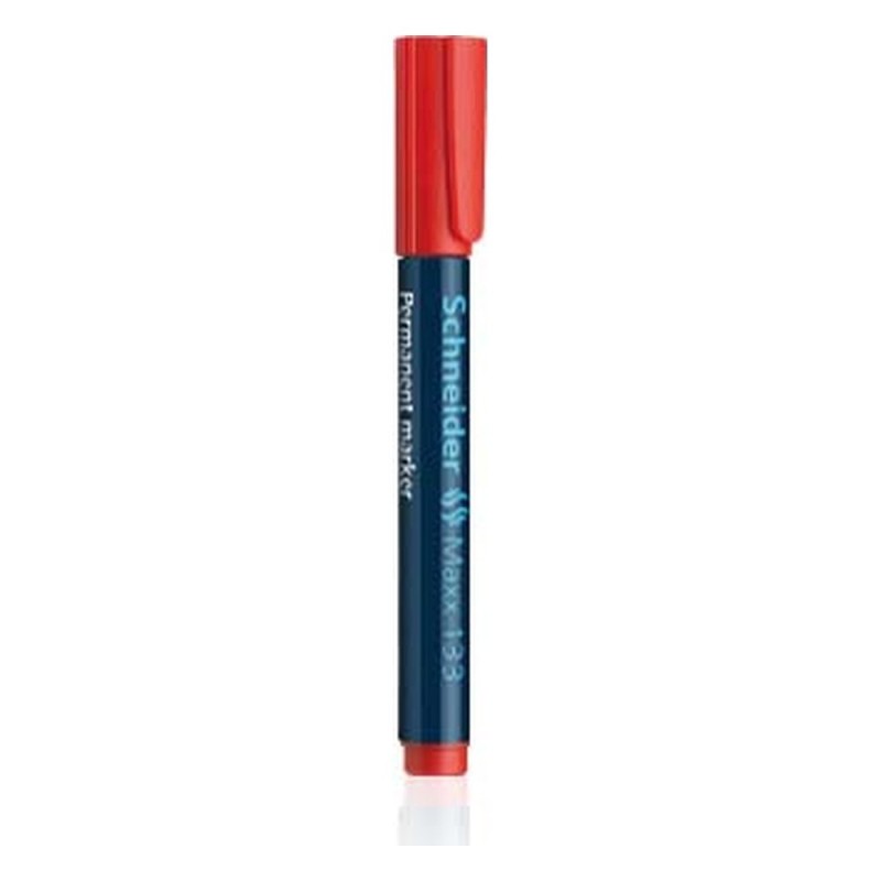 Marqueur Schneider BISEAUTEE Maxx 133 permanent Rouge