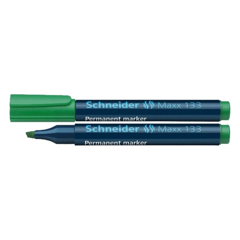 Marqueur Schneider BISEAUTEE Maxx 133 permanent Vert