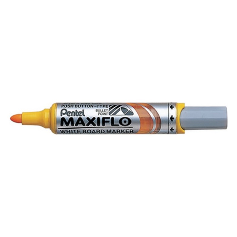 Pentel Marqueur pour tableau blanc MAXIFLO MWL5M Jaune