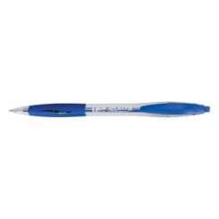 BIC Stylo à bille rétractable Atlantis Bleu