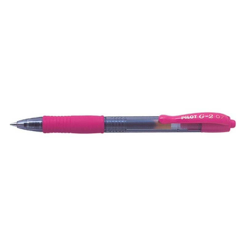 Pilot Stylo roller à encre gel G2 07 Rose