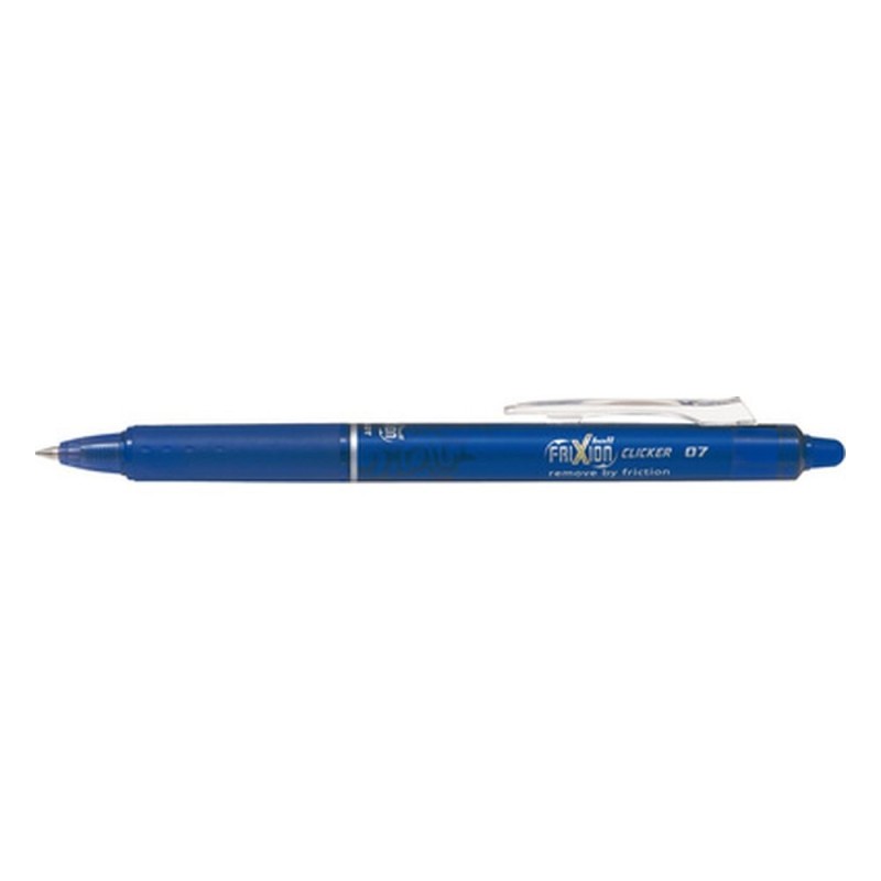 Pilot stylo roller FriXion ball clicker 07 Bleu