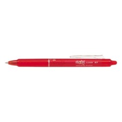 Pilot stylo roller FriXion ball clicker 07 Rouge