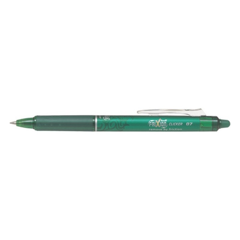 Pilot stylo roller FriXion ball clicker 07 Vert