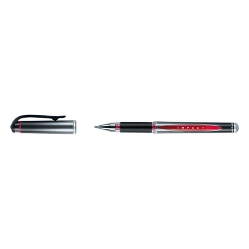 Uni-ball Stylo roller encre gel GEL Rouge