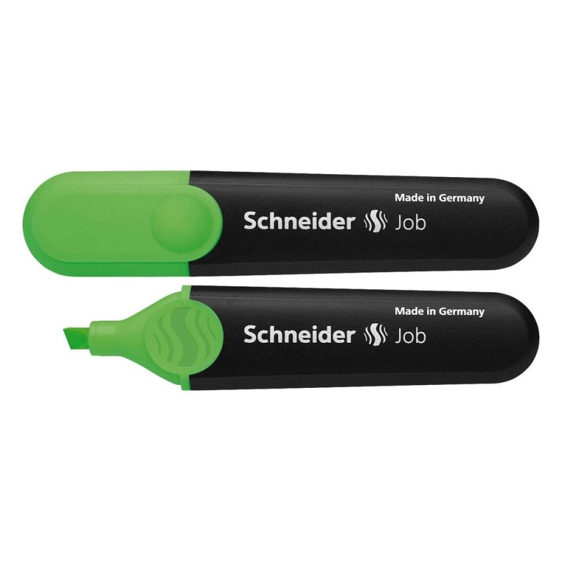 Surligneur Schneider Pointe biseautée Vert