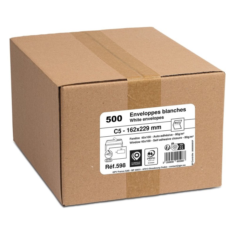 Enveloppe – réf. 598