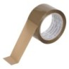 Ruban adhesif Q-Connect polypropylene 60 microns sans solvant recyclable silencieux 50mmx66m coloris havane