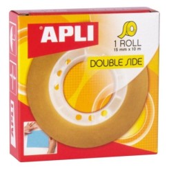 Ruban adhésif double face 15 mm x 10 m