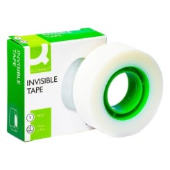 Ruban adhésif Q-Connect invisible 19mmx33m boîte individuelle