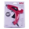 Apli 013942 - Pistolet à colle 40W qualité Premium avec 2 bâtons de colle