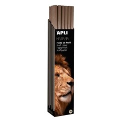 Rouleau de papier Kraft couleur marron 1 X 3m