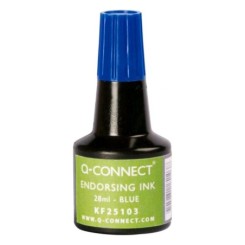Encre à tampons coloris flacon 28ml Bleu