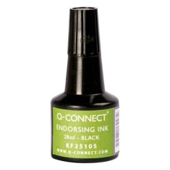 Encre à tampons noir flacon 28ml